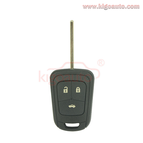 Remote key shell 3 button for Chevrolet Aveo 2011 2012 2013 2014