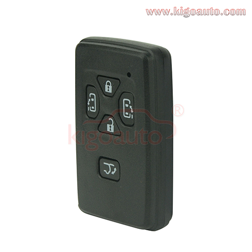 Smart key case 5 button for Toyota Avalon Camry