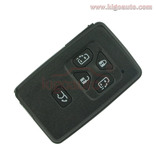 Smart key case 5 button for Toyota Avalon Camry