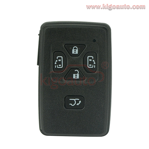 Smart key case 5 button for Toyota Avalon Camry