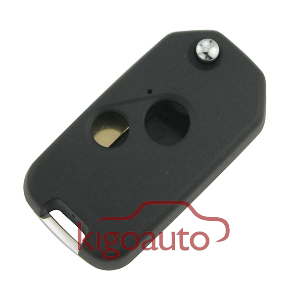 Refit key shell 2 button for Honda flip key case