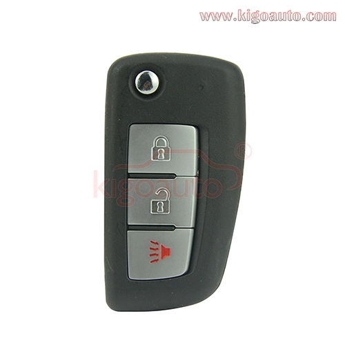 Refit Flip remote key 3 button for Nissan Rogue