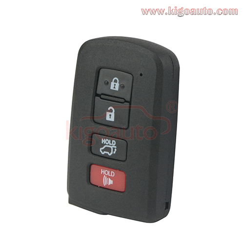 PN 89904-0R080 Smart key case 4 button for Toyota RAV4 2013-2018 FCC  HYQ14FBA