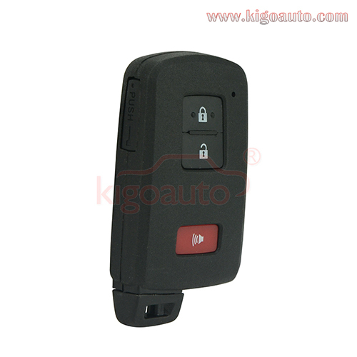 PN 89904-60D90 Smart key case 2 button with panic for Toyota Land Cruiser