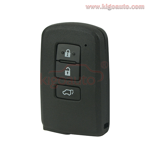 PN 89904-42180 Smart key case 3 button for Toyota Auris Rav4 Yaris 2013 2014