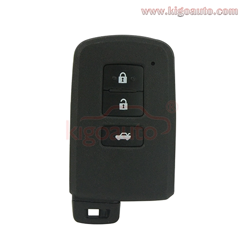 PN 89904-33500 Smart key case 3 button for Toyota Camry Corolla 2012 2013 2014 2015