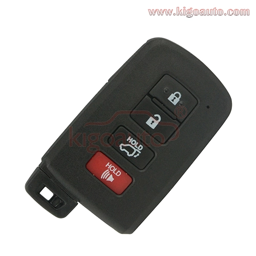 PN 89904-0R080 Smart key case 4 button for Toyota RAV4 2013-2018 FCC  HYQ14FBA