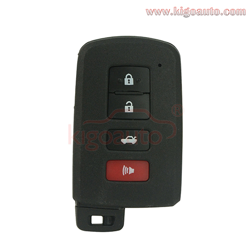 PN 89904-33450 Smart key case 3 button with panic for Toyota Camry 2013 2014 2015