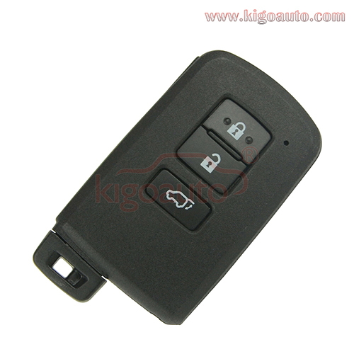 PN 89904-42180 Smart key case 3 button for Toyota Auris Rav4 Yaris 2013 2014