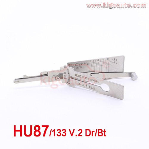 Lishi 2in1 Pick HU87/133  v.2 Dr/Bt