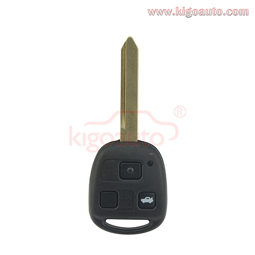 DENSO 736670-A Remote key 3 button TOY47 for Toyota Avensis 2004-2009 PN 89071-05010