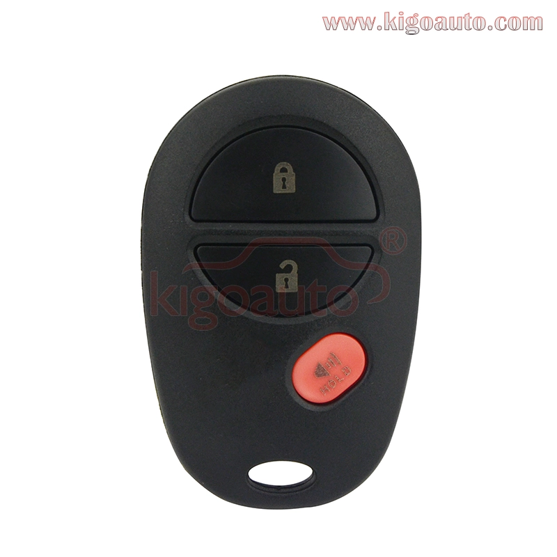 PN 89742-AE010 Remote fob 3 button 315Mhz for Toyota Sequoia 2010 2011 FCC GQ43VT20T