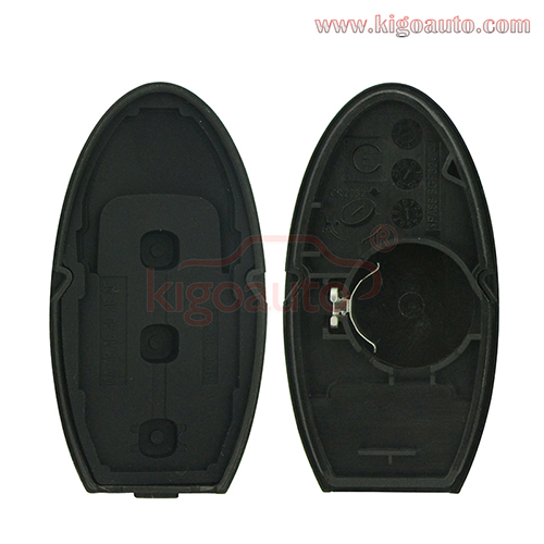 FCC KR55WK49622 KR55WK48903 Smart key case 3 button for Nissan Murano Altima Armada Maxima