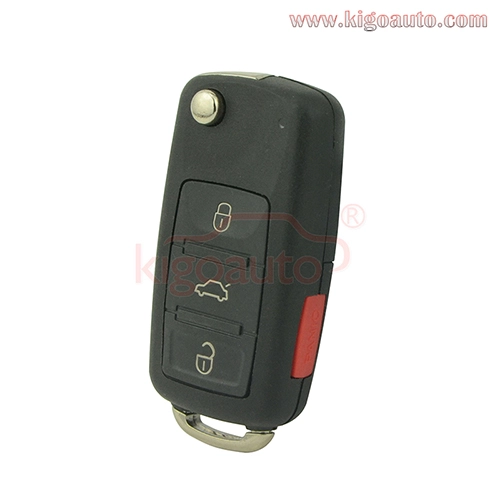 Remote key shell 3 button with panic for VW Touareg 2006 2007 2008