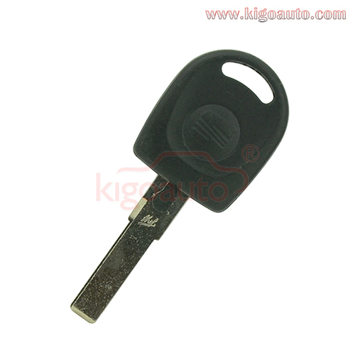 Transponder key blank for Seat Alhambra Altea Arosa Coroba Ibiza 2002-2009