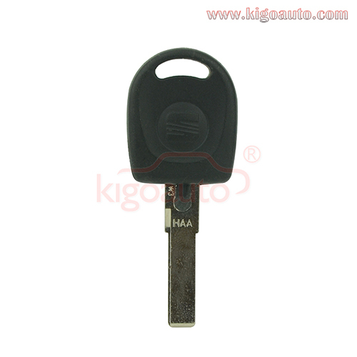 Transponder key blank for Seat Alhambra Altea Arosa Coroba Ibiza 2002-2009