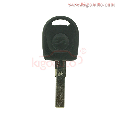 Transponder key blank for Seat Alhambra Altea Arosa Coroba Ibiza 2002-2009