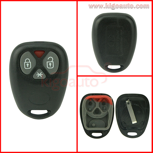 Brazil Positron car alarm remote key control replacement case 4 button