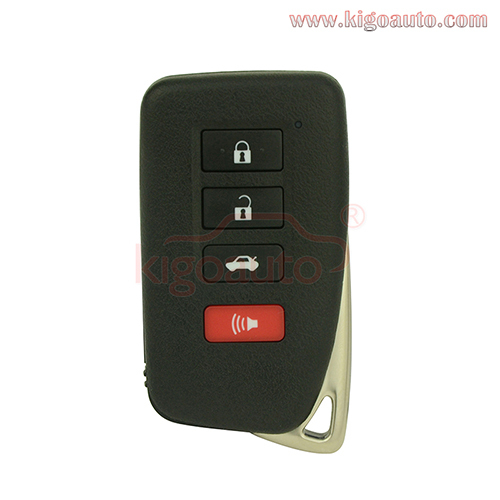 Smart key case 3 button with panic for Lexus