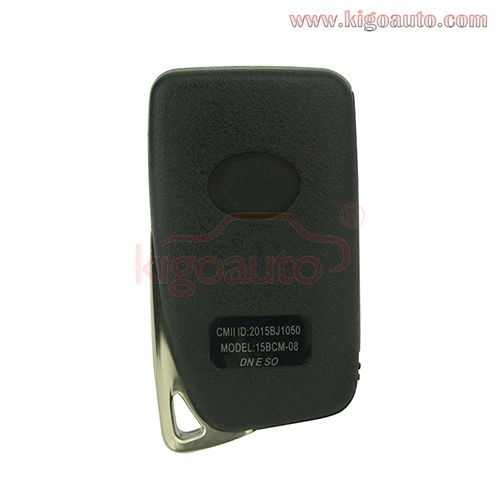 smart key case 2 button with panic for Lexus