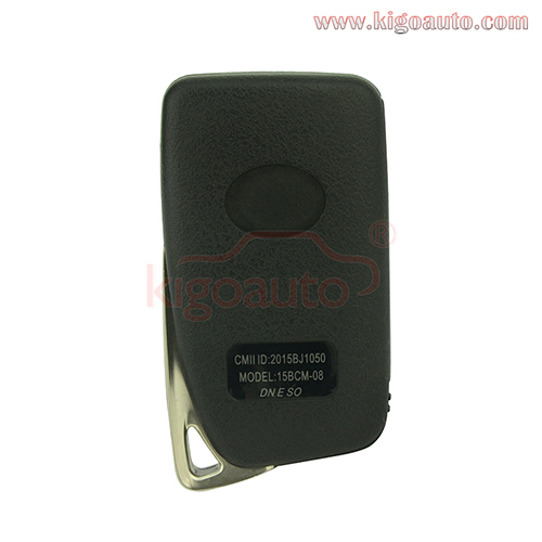 Smart key case 3 button with panic for Lexus