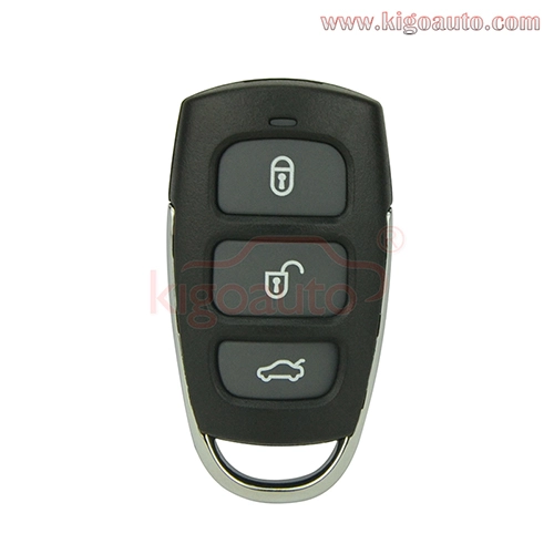 Remote fob case 3 button with panic for Hyundai Kia