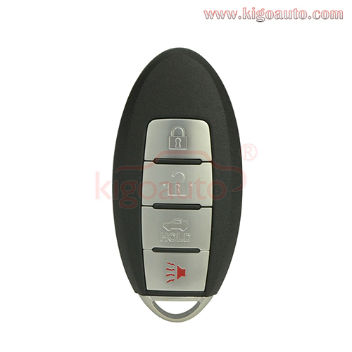 FCC  CWTWBU735 Smart key case 4 button for Nissan Maxima