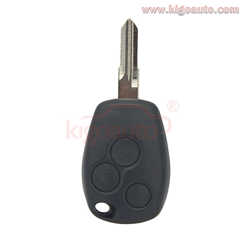 Remote key shell 3 button VAC102 blade for Renault Clio Modus Kangoo 2006-2012