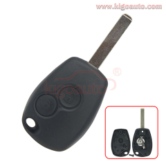 Remote key shell 2 button VA6 blade for Renault Clio Modus Twingo Kangoo Master 2006-2012