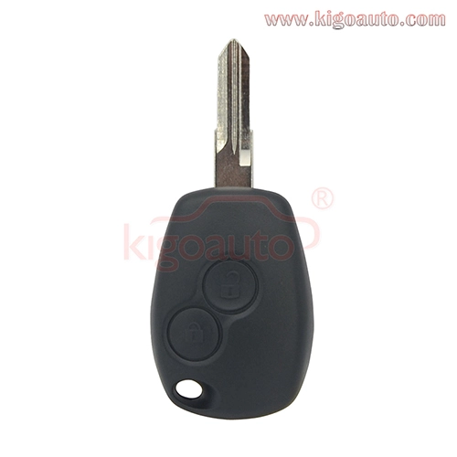 Remote key shell 2 button VAC102 blade for Renault Clio Modus Kangoo 2006-2012