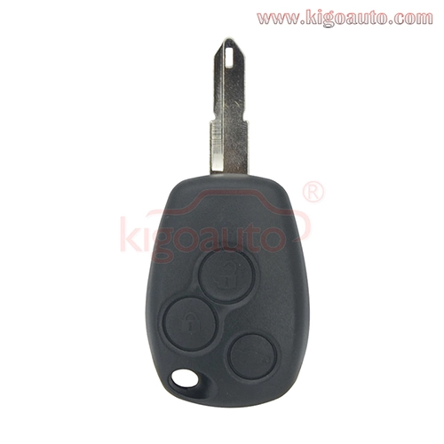 Remote key NE73 blade 434Mhz PCF7947 ASK for Renault Clio III Kangoo II Master Modus 3 button 2006-2012