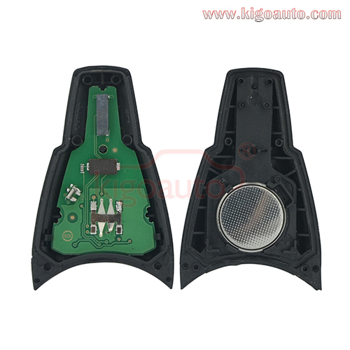 1Pack of 2pcs FCC LTQSAAM433TX smart key remote 4 button 315mhz PCF7946AT for SAAB 93 95 9-3 9-5