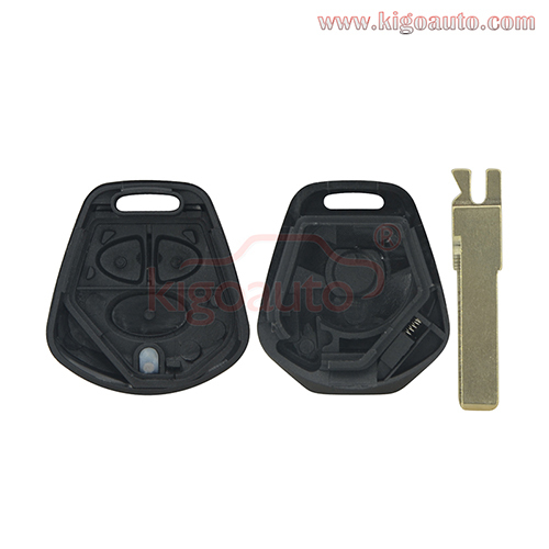 Remote key shell 3 button for Porsche Boxster 911 968 1991-2001