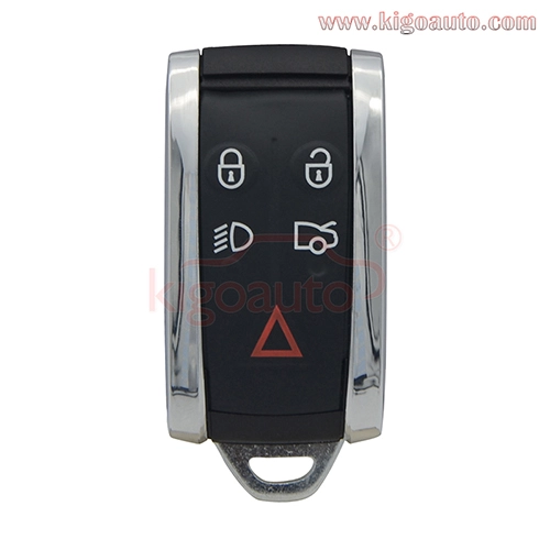 FCC KR55WK45694 Smart key 5 button 315mhz 434mhz ID46-PCF7953 chip for Jaguar XF XKR XJR Super V8 2009 2010 2011