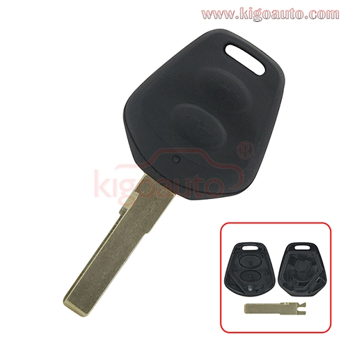 Remote key shell 2 button for Porsche Boxster 911 968 1991-2001