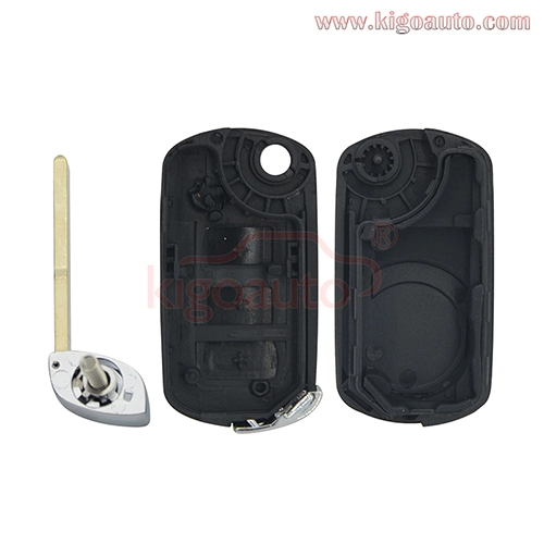 Flip key case HU101 3 button for Land rover LR3 Range Rover Sport