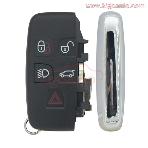 KOBJTF10A Smart key 5 button 434Mhz ID46-Hitag2-PCF7945 chip for Landrover LR4 2010-2012