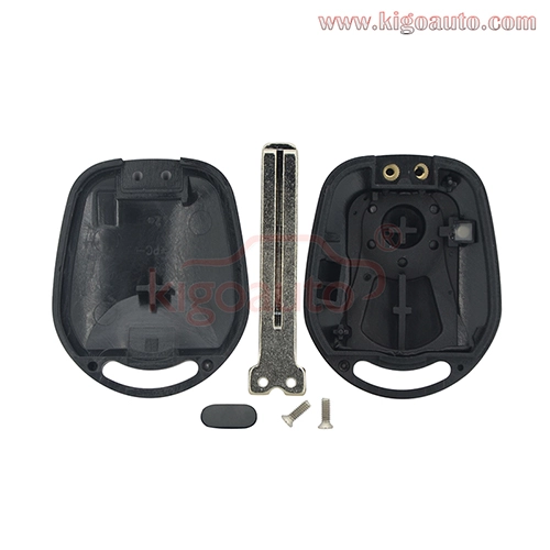 Remote key shell 2 button for Ssangyong Rexton RX7