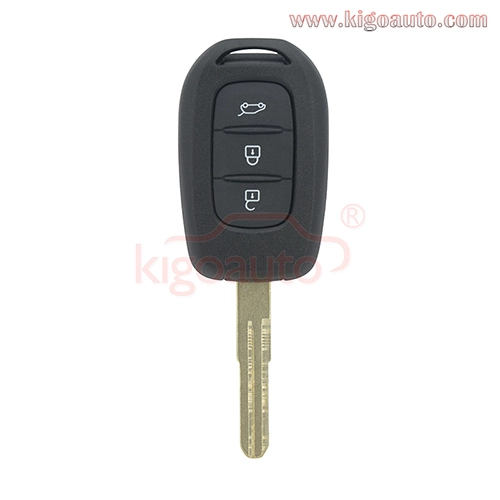 3 Button Remote Key shell For 2016 2017 Renault Duster Sandero Kwid