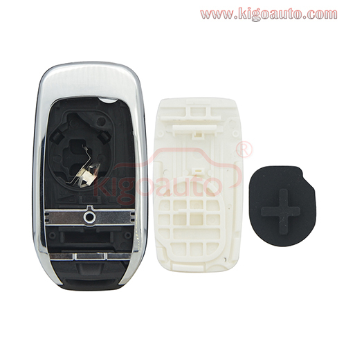 Flip key shell 3 button for Renault Kadjar Captur 2013-2017