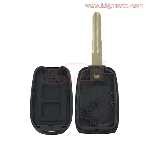 2 Button Remote Key shell For 2016 2017 Renault Duster Sandero Kwid