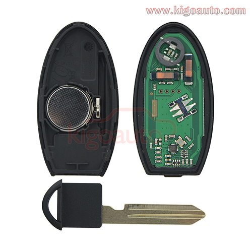 S180144104 Smart key 3 button 433.9Mhz 4A chip for Nissan X-trail Qashqai 2014 2015 2016 2017 P/N 285E3-4CB5C