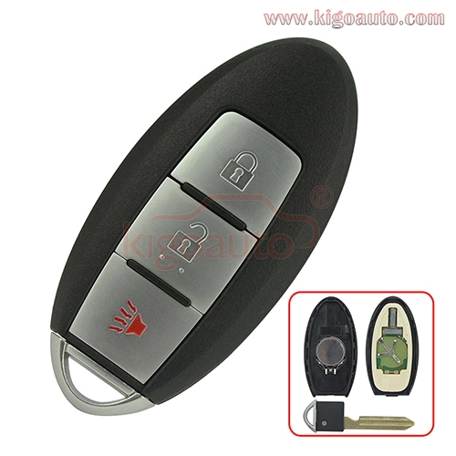 FCC CWTWBU729 Smart key 3 button 315Mhz with ID46 chip for Nissan Versa Armada 2009 2010 2011 2012 PN 285E3-EM30D 285E3-EM31D