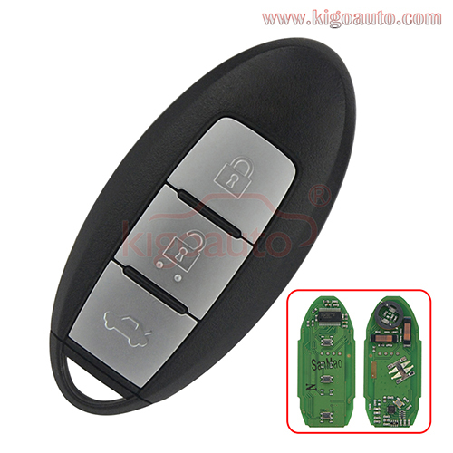 S180144017 Smart key 3 button 433.9mhz 47 chip for Nissan Teana 2013 2014 2015