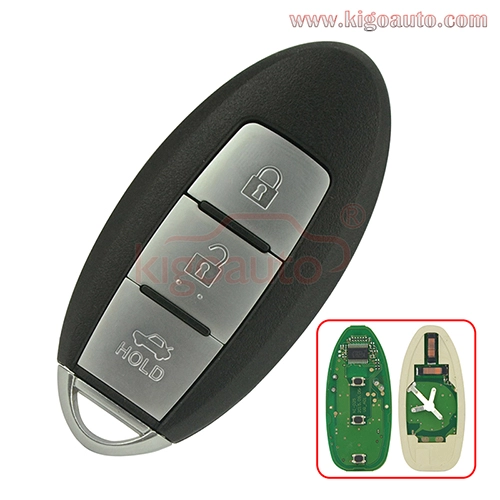 TWB1G694 Smart key 3 button 433.9mhz 46 chip-PCF7952 for Nissan Bluebird 2016