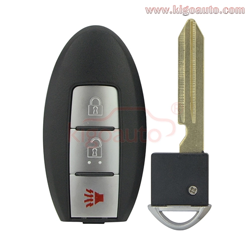 FCC CWTWBU729 Smart key 3 button 315Mhz with ID46 chip for Nissan Versa Armada 2009 2010 2011 2012 PN 285E3-EM30D 285E3-EM31D