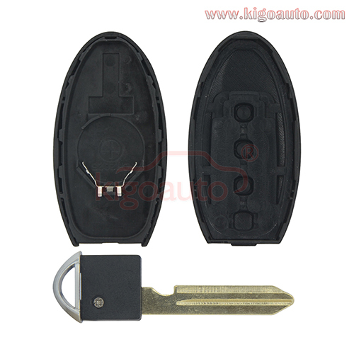 FCC  CWTWBU735 Smart key case 4 button for Nissan Maxima