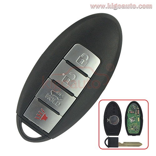 FCC KR55WK48903 smart key 315Mhz 4 button for Infiniti G35 G37 Q60 G25 PROXIMITY REMOTE PN 285E3-JK62A