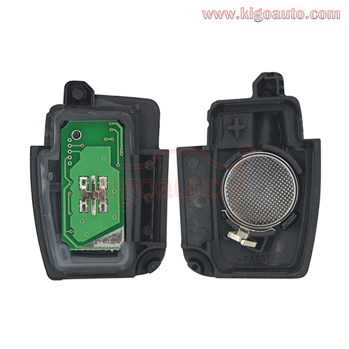 Remote key fob 3button 434Mhz for Ford Fiesta Galaxy Focus C-Max S-Max Kuga 2008 2009 2010