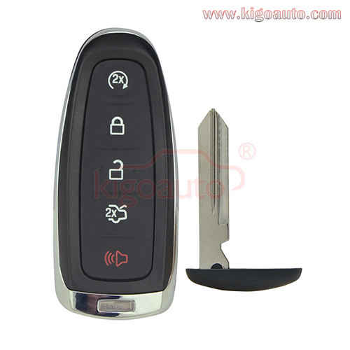 P/N 164-R8092 Smart key case 5 button for FORD Explorer Edge Lincoln MKX FCC M3N5WY8610